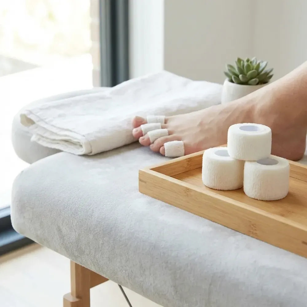 Shoe heel protector roll