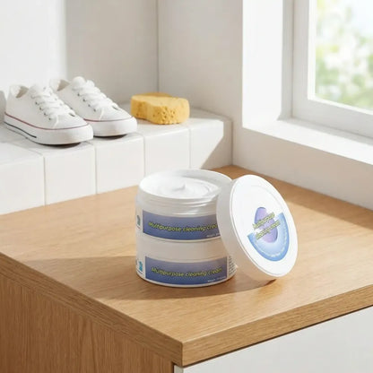 Shoes stains cleaning cream