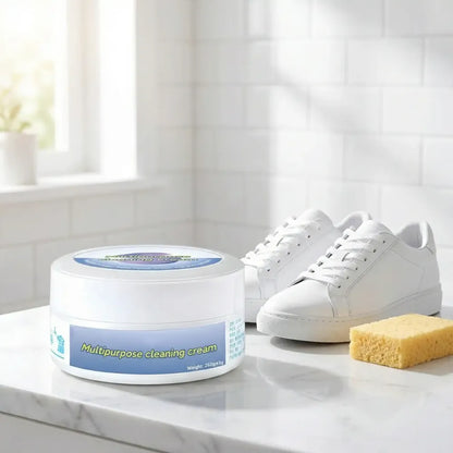 Shoes stains cleaning cream