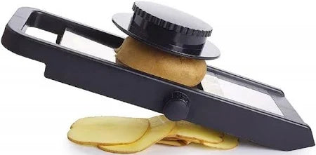 Effortless adjustable veggie slicer