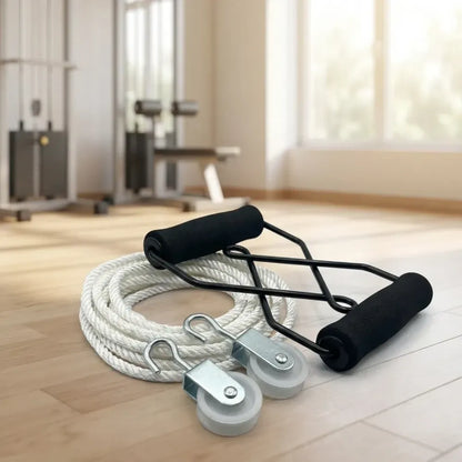 Shoulder therapy pulley set
