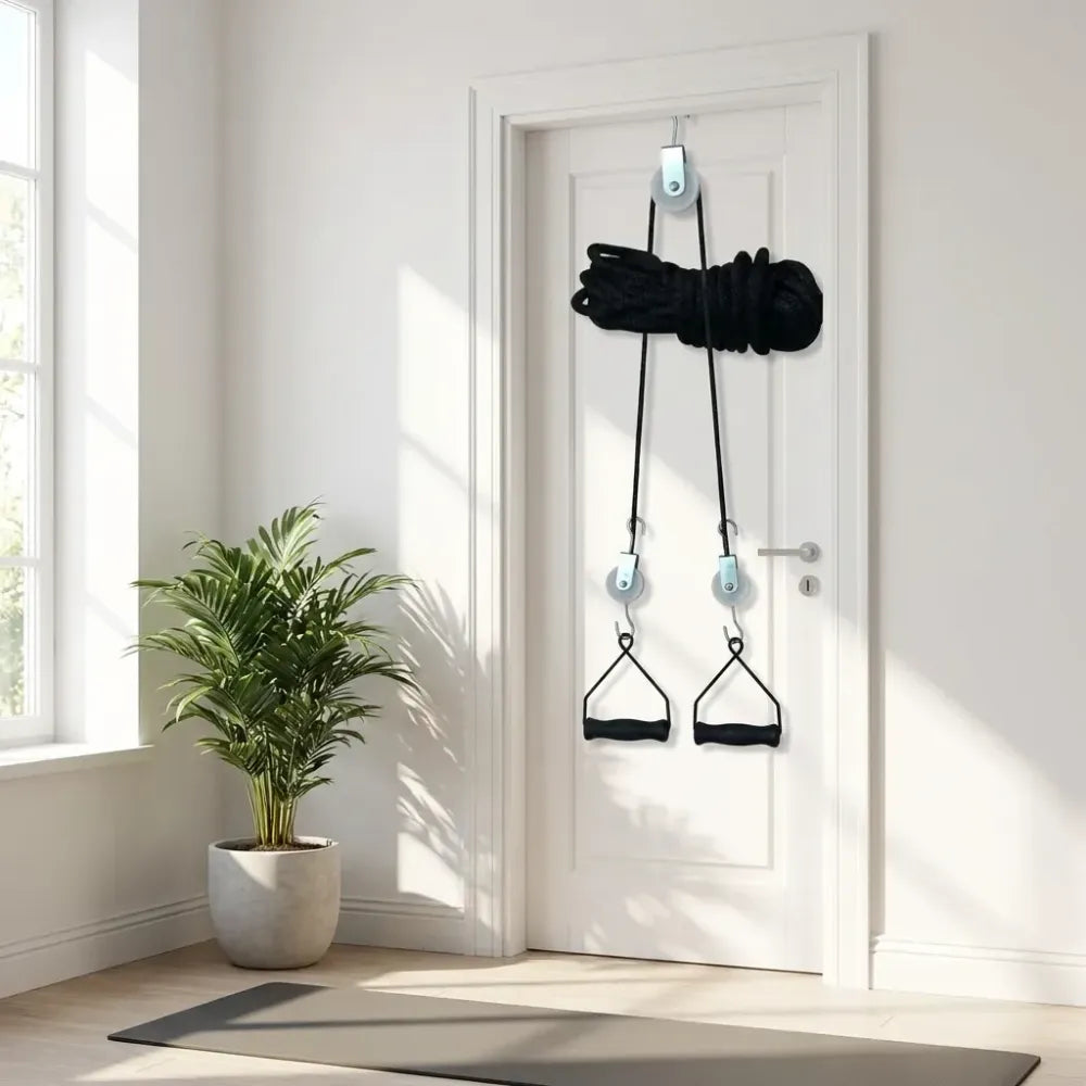 Shoulder therapy pulley set