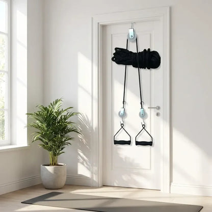 Shoulder therapy pulley set