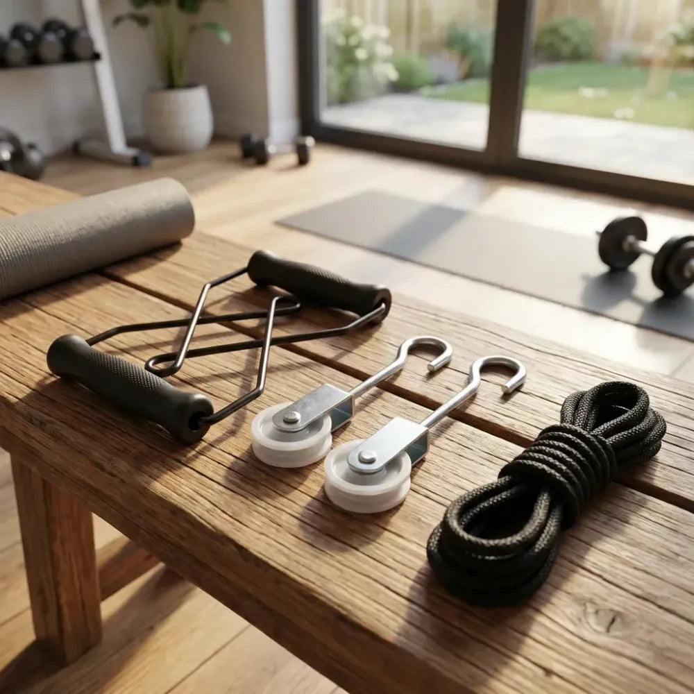 Shoulder therapy pulley set