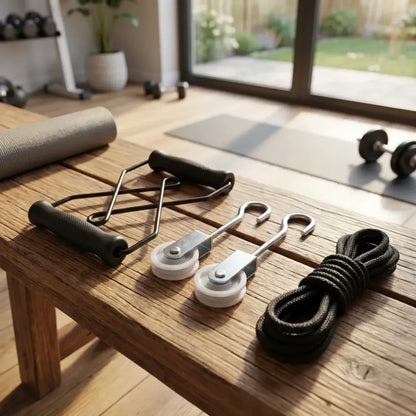 Shoulder therapy pulley set