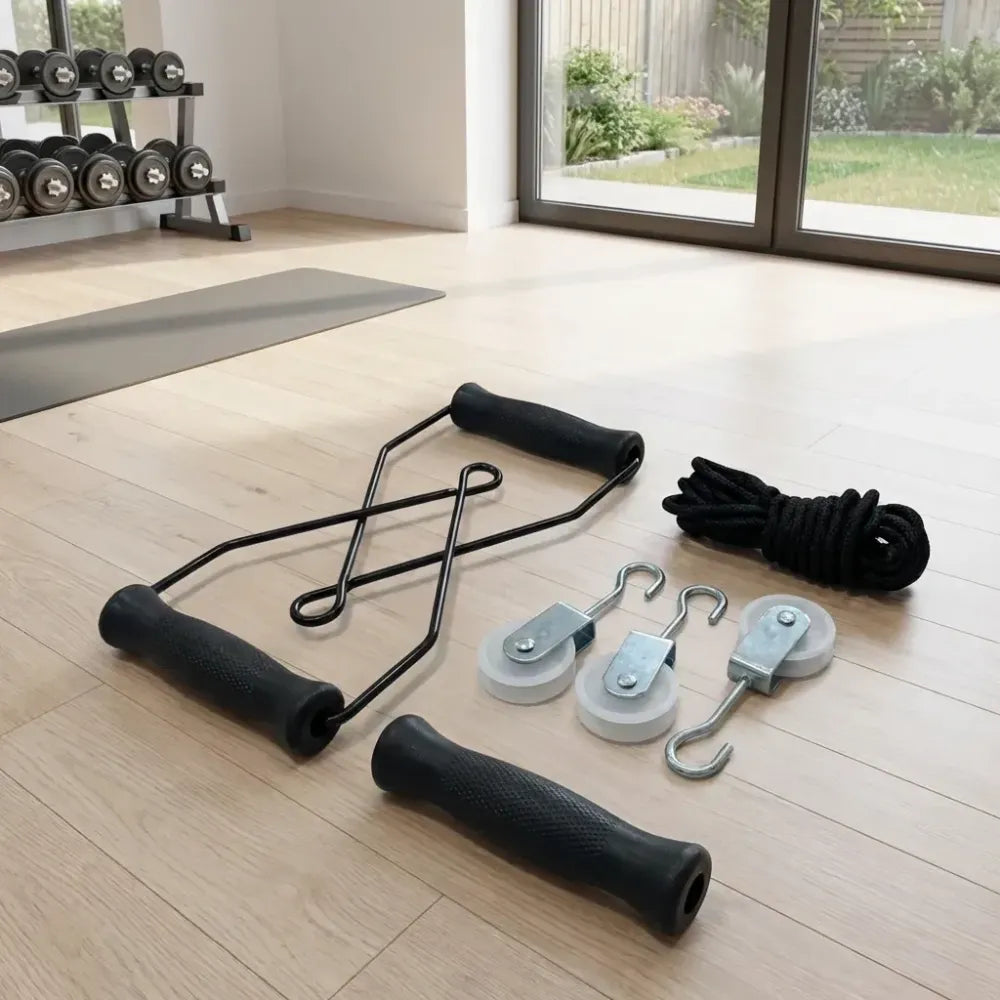 Shoulder therapy pulley set
