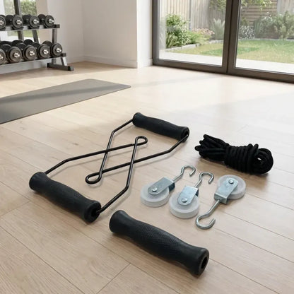 Shoulder therapy pulley set