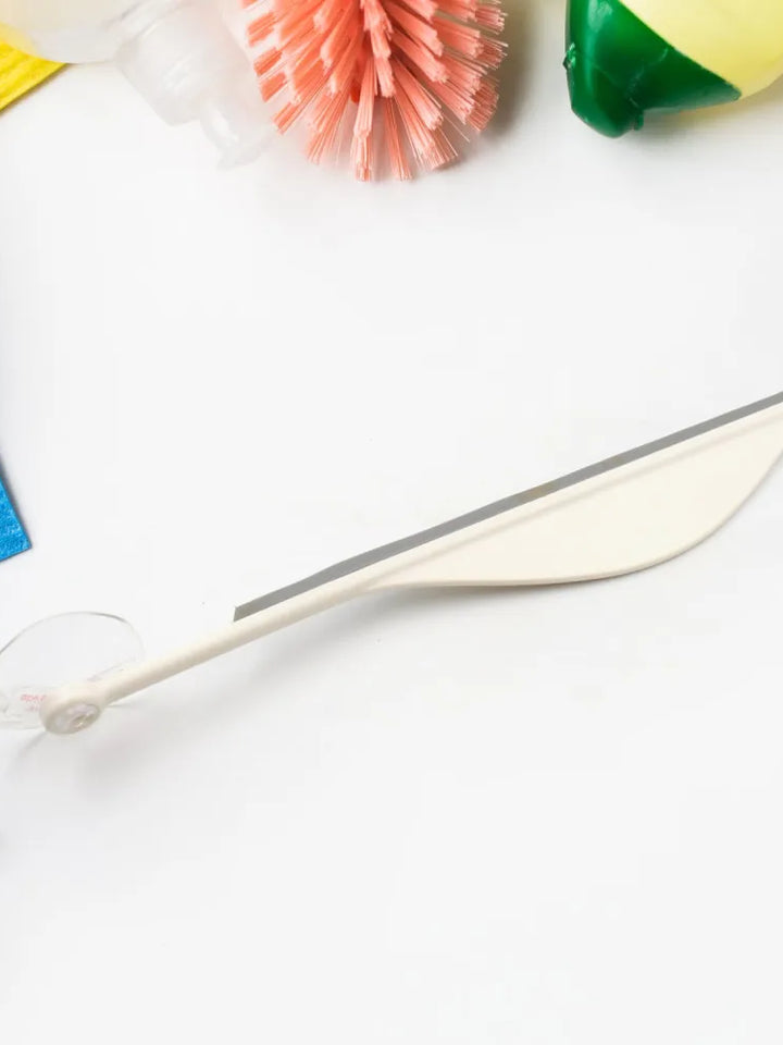 Shower Glass Squeegee Creative Bathroom Flat Mirror Window Glass Wiper Cleaner Bathroom Steam Wiper Cleaner Squeegee