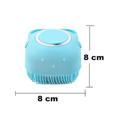 Silicone baby bath scrub brush