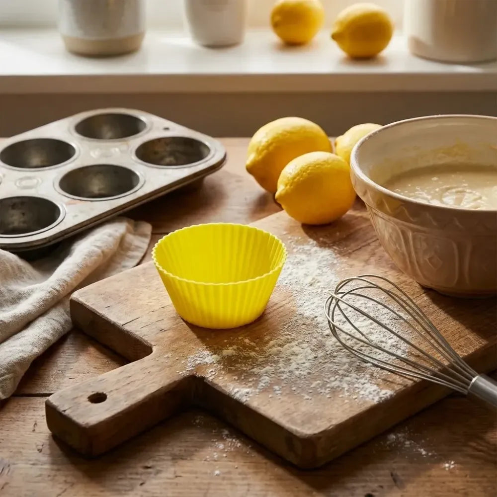 Silicone baking cups (set of 1) - kitchen tool