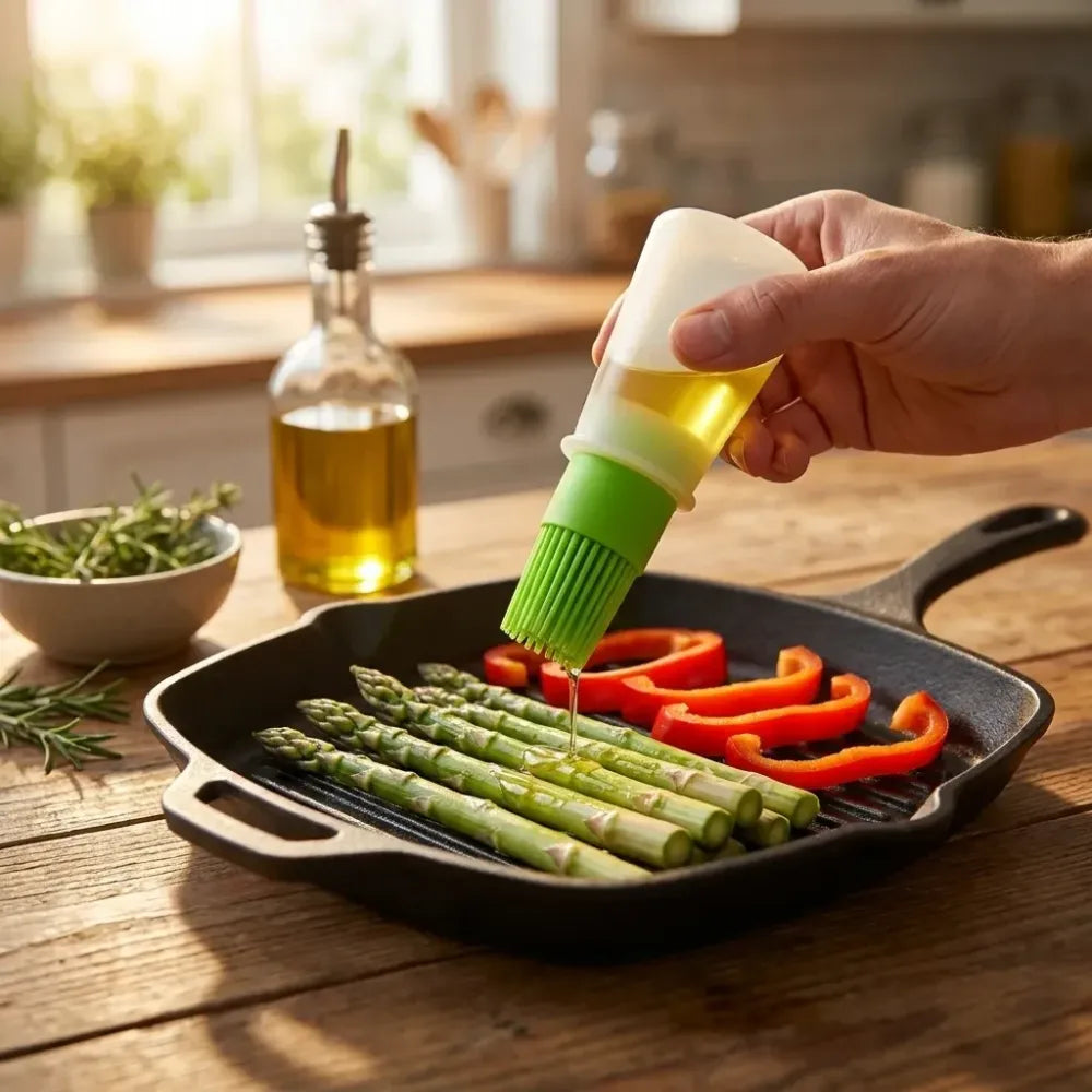 Silicone basting brush set - kitchen tool