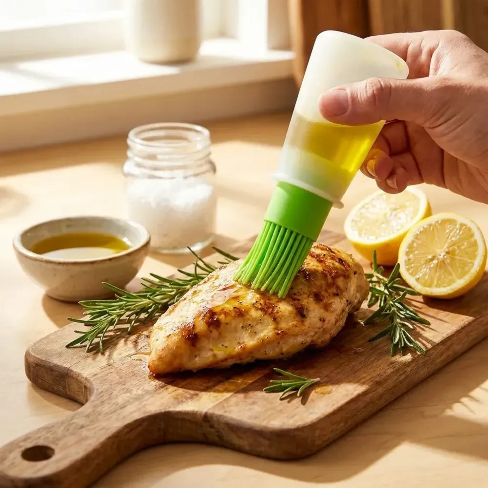 Silicone basting brush set - kitchen tool