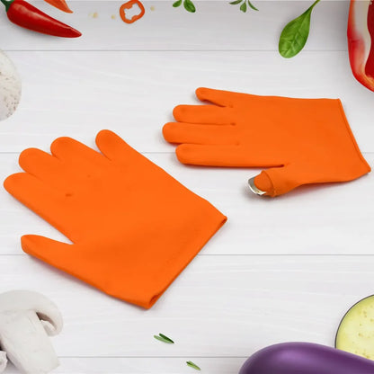 Silicone blade gardening gloves - garden