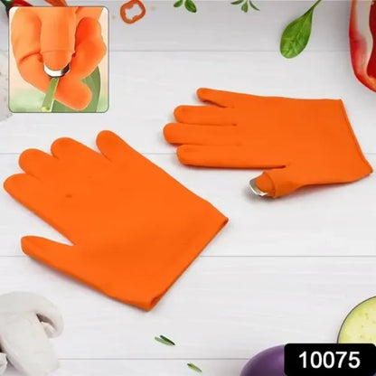 Silicone blade gardening gloves - garden