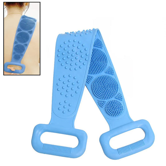 Silicone body scrubber bath brush (1 pc 25 inch) - health & beauty