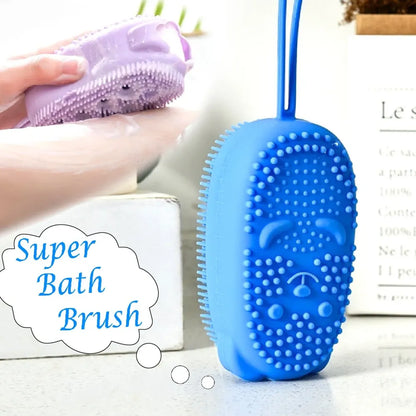 Silicone body scrubber brush - home & kitchen