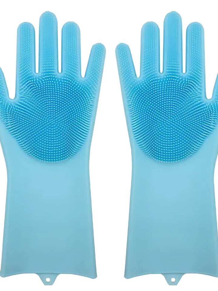 Silicone Cleaning Gloves ( 1 Pair )