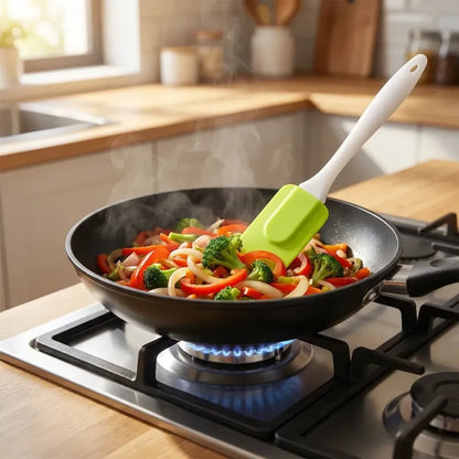 Silicone cooking spatula for baking (1 pc 18 cm) - home & kitchen
