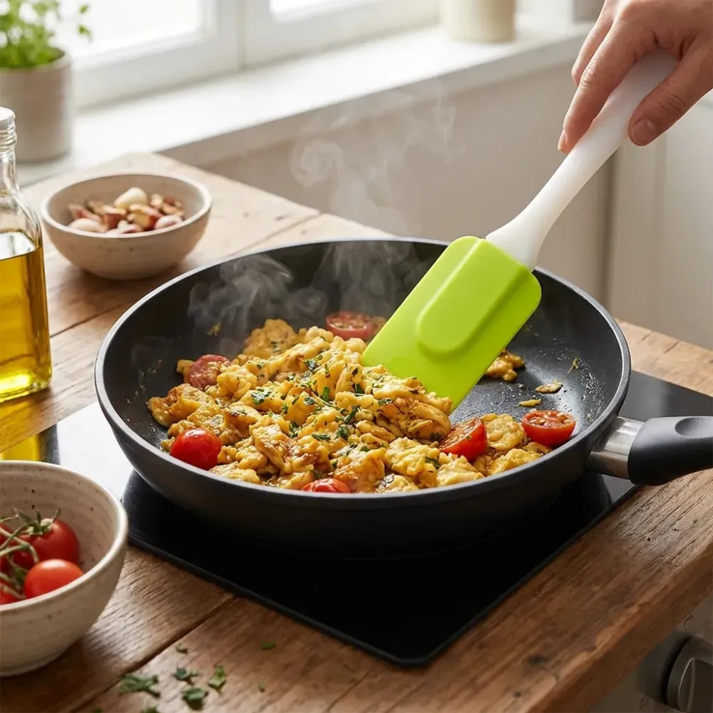 Silicone cooking spatula for baking (1 pc 18 cm) - home & kitchen
