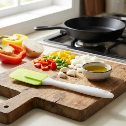 Silicone cooking spatula for baking (1 pc 18 cm) - home & kitchen