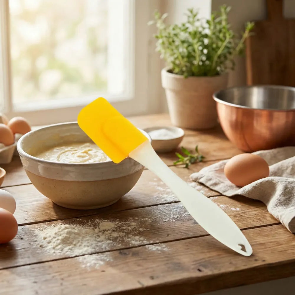 Silicone cooking spatula for baking (1 pc 19 cm) - home & kitchen