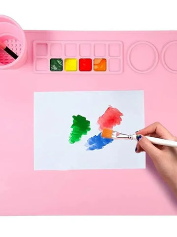 Silicone Craft Mat for Kids – Mess-Free Fun