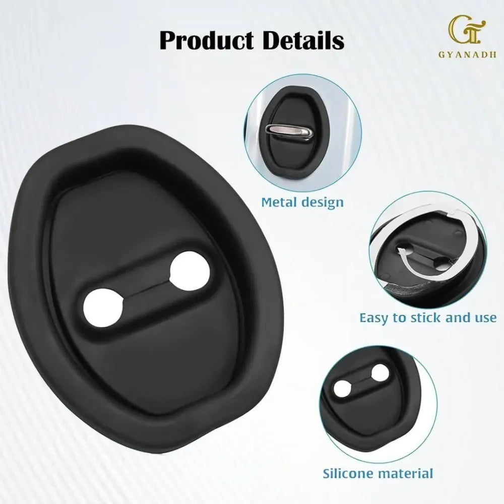 Silicone door lock protectors