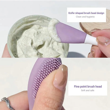 Silicone face mask brush applicator (pack of 2)