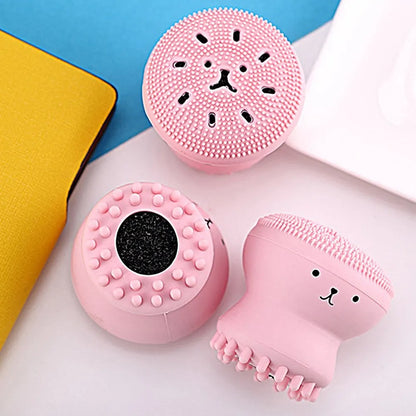 Silicone face scrubber massager - health & beauty