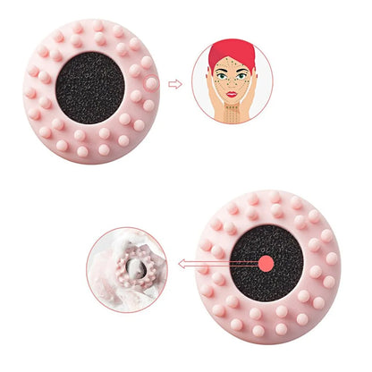 Silicone face scrubber massager - health & beauty