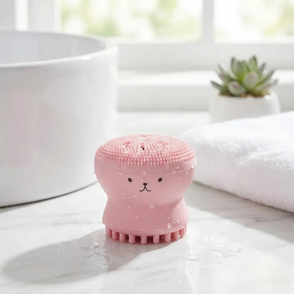 Silicone face scrubber massager - health & beauty