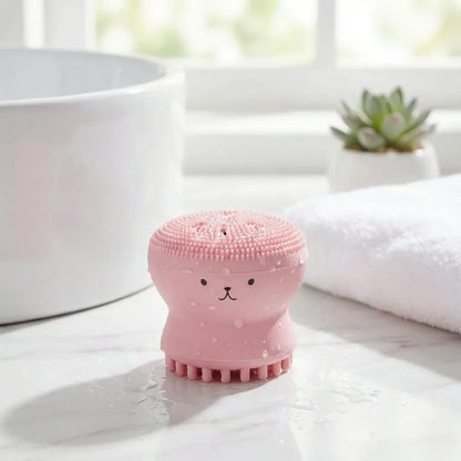 Silicone face scrubber massager - health & beauty