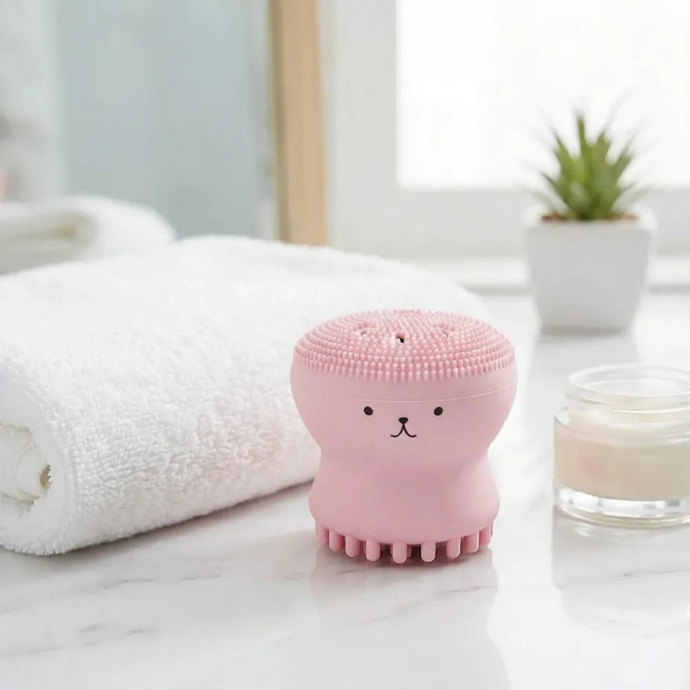 Silicone face scrubber massager - health & beauty