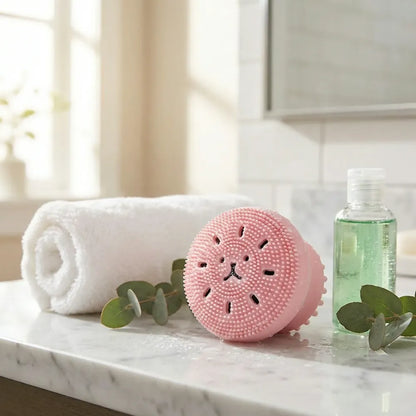 Silicone face scrubber massager - health & beauty