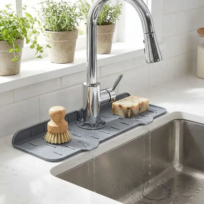 Silicone faucet splash guard – 1 pc - home & kitchen