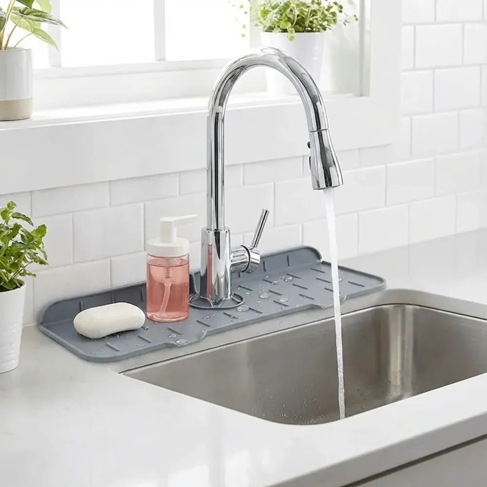 Silicone faucet splash guard – 1 pc - home & kitchen