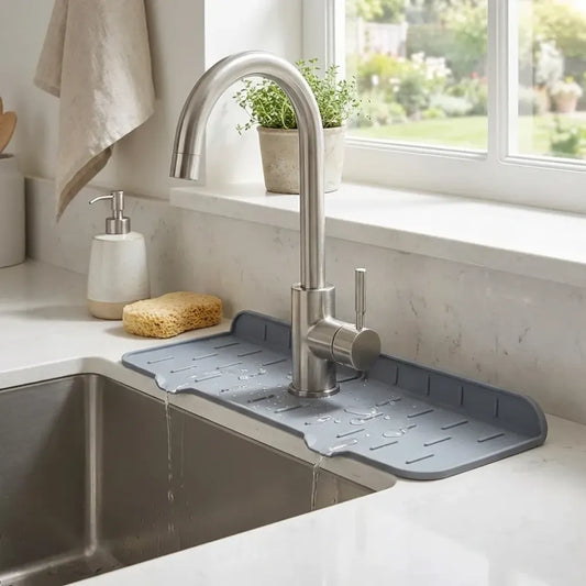Silicone faucet splash guard – 1 pc - home & kitchen