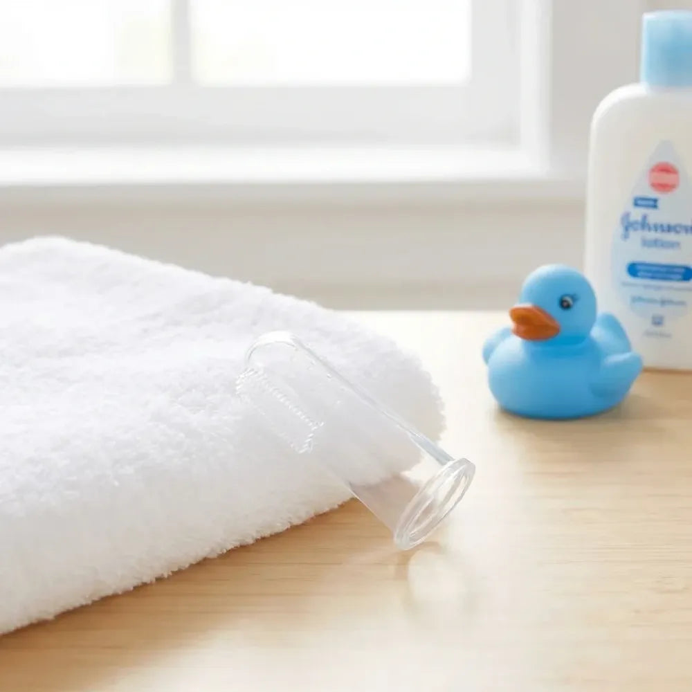 Silicone finger toothbrush for babies - home essentials