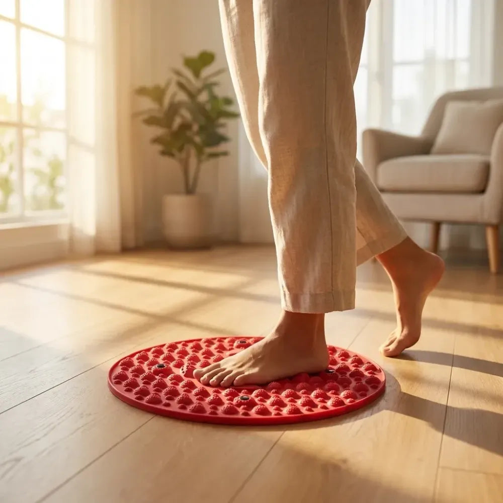 Silicone foot massage pad – 55×55 cm