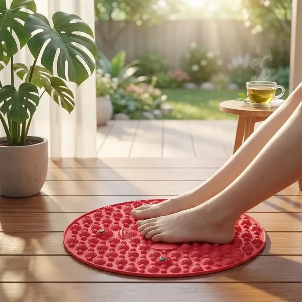 Silicone foot massage pad – 55×55 cm