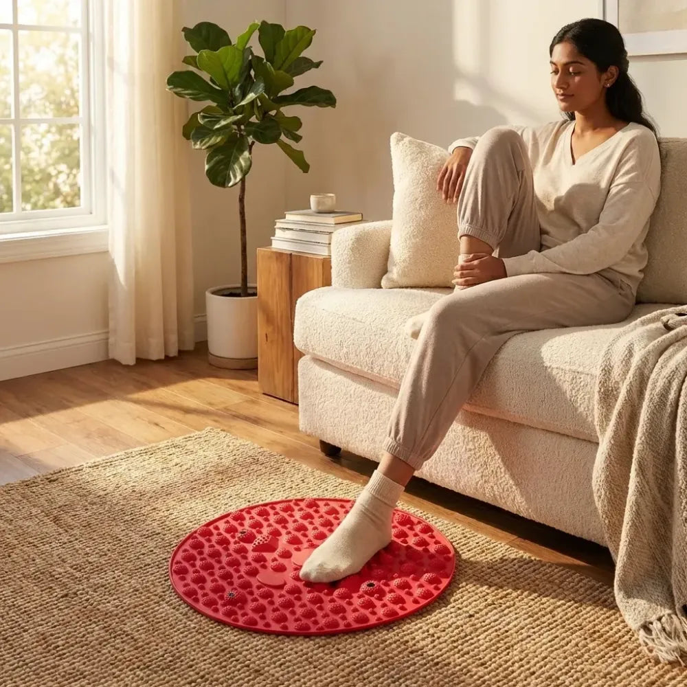 Silicone foot massage pad – 55×55 cm
