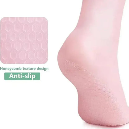 Silicone gel heel socks (1 pair)