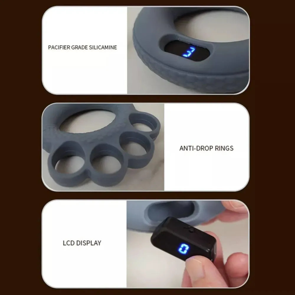 Silicone hand grip trainer