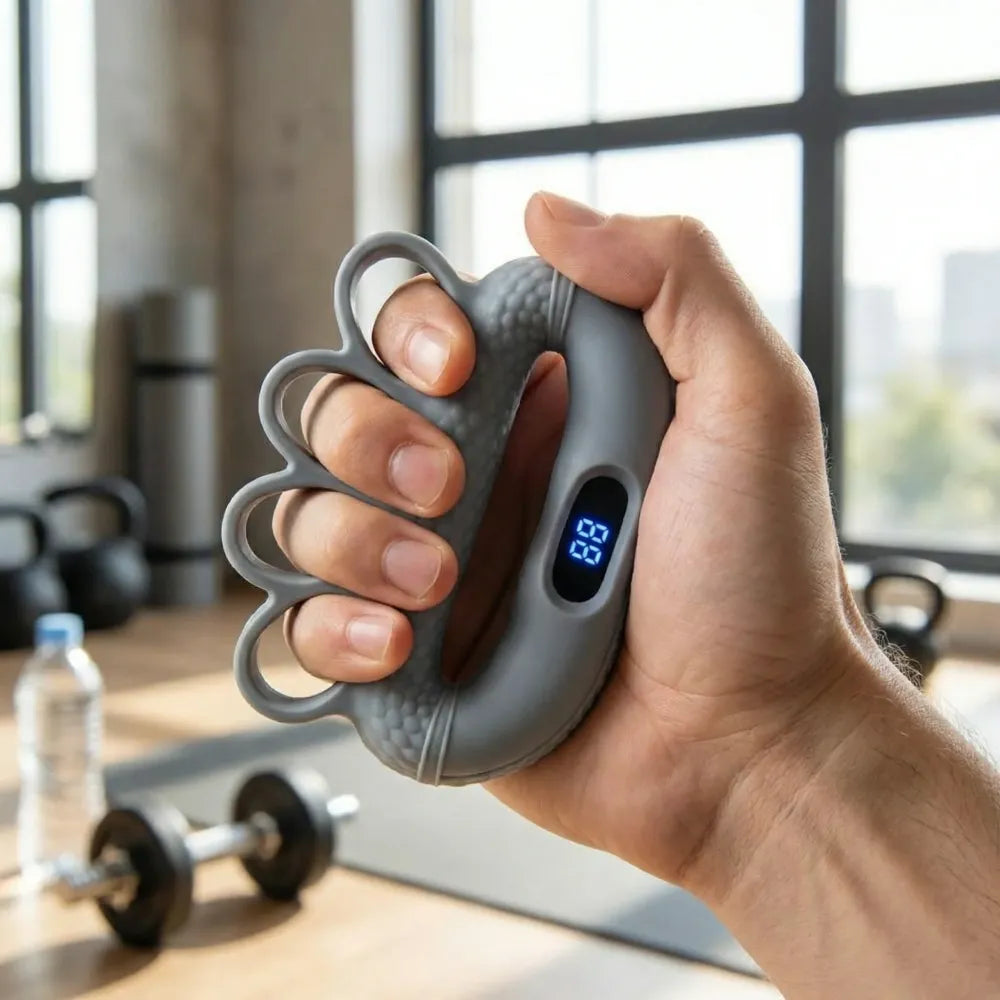 Silicone hand grip trainer