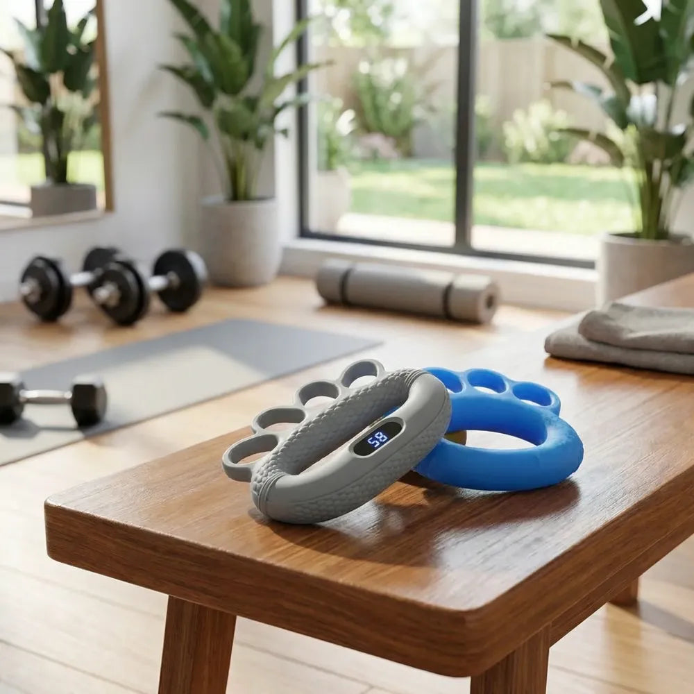 Silicone hand grip trainer