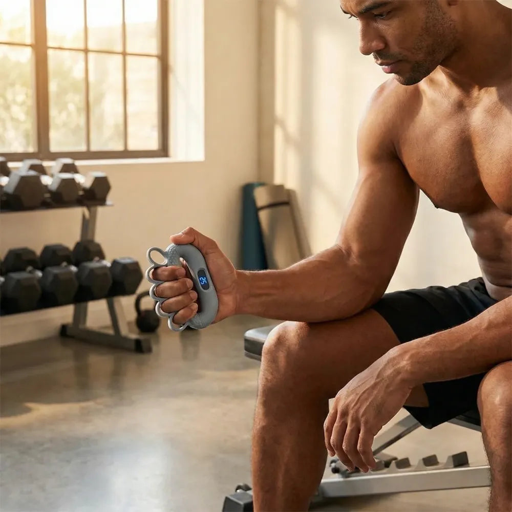 Silicone hand grip trainer