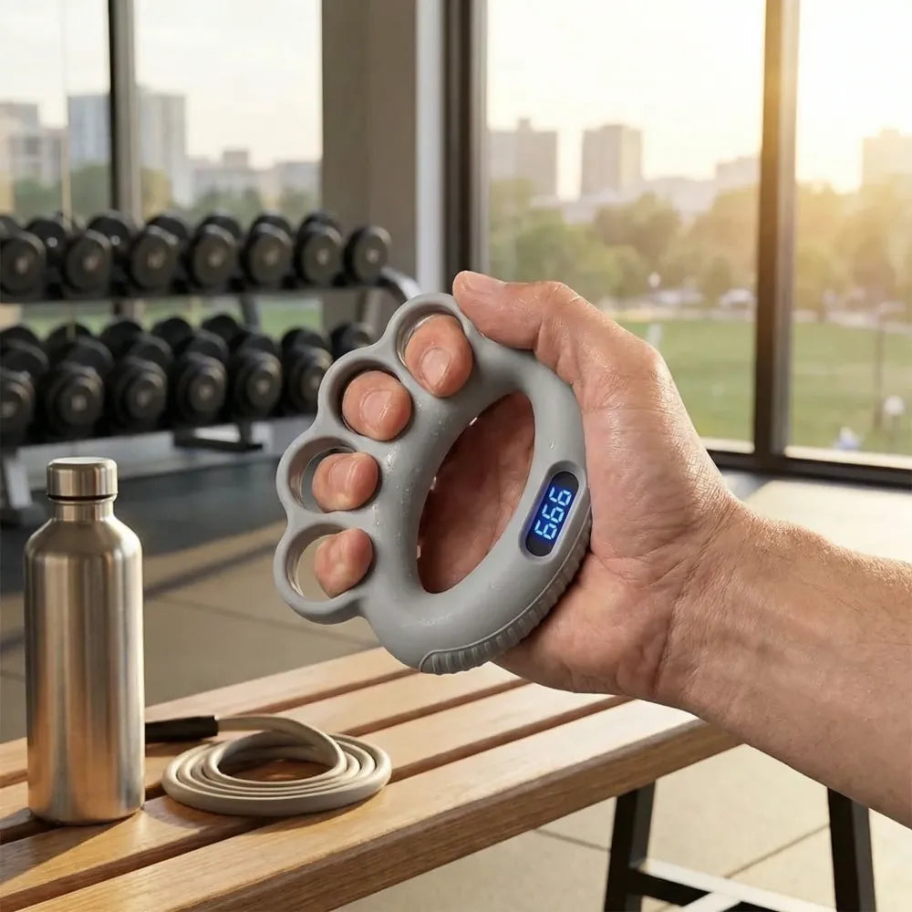 Silicone hand grip trainer