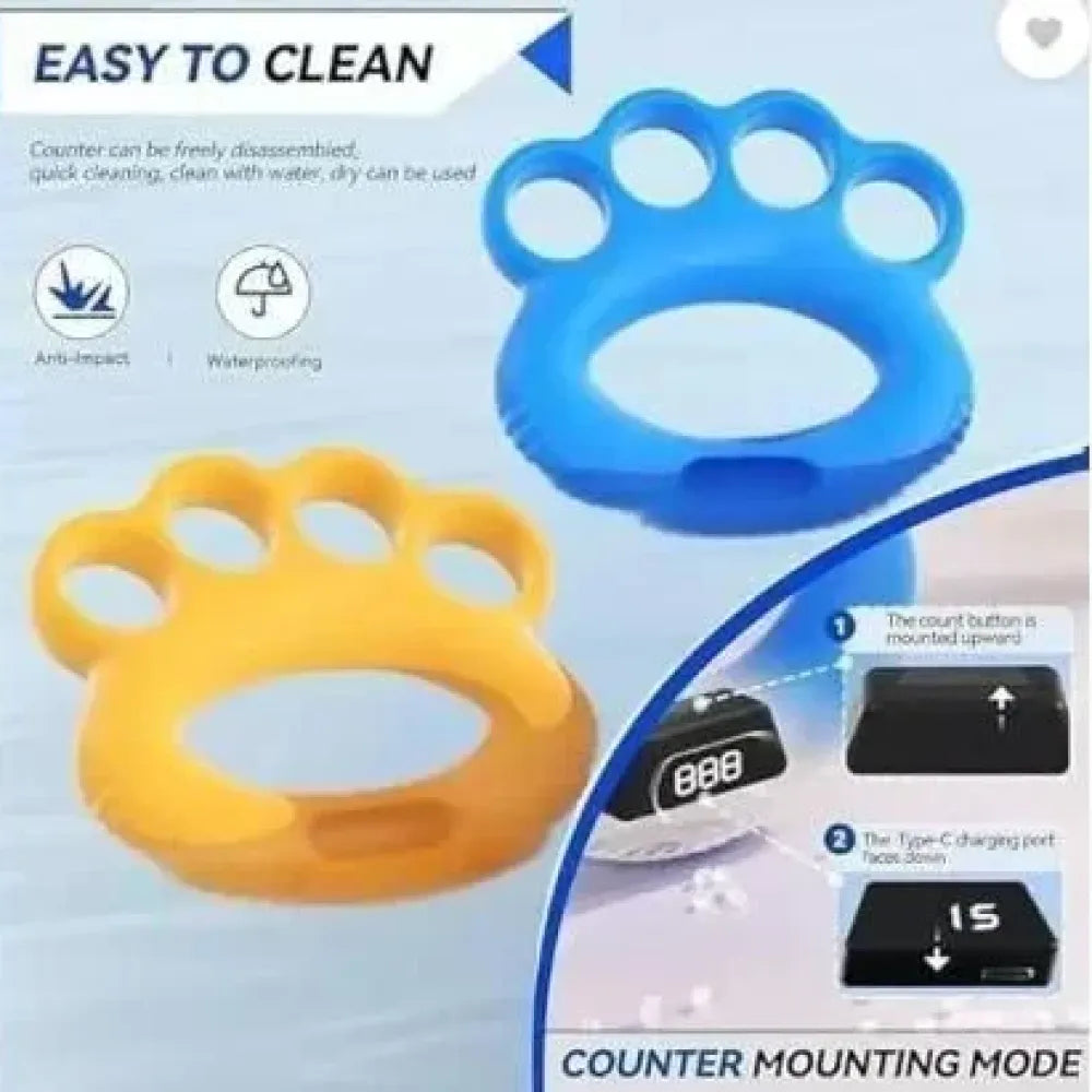 Silicone hand grip trainer