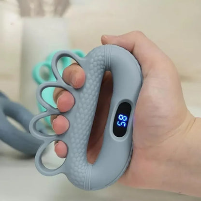 Silicone hand grip trainer