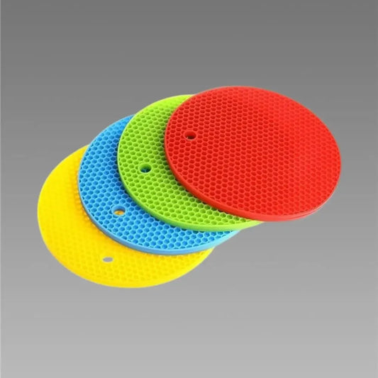 Silicone heat resistant mats – set of 4